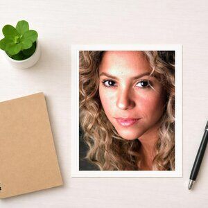 8x10 Shakira Photo Singer Shakira Printed Photo